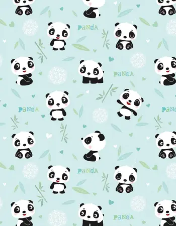 Красивый фон с пандами