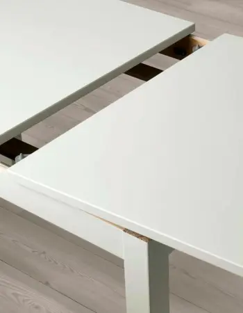 Laneberg ланеберг раздвижной стол белый130190x80 см