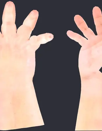 Текстура руки человека