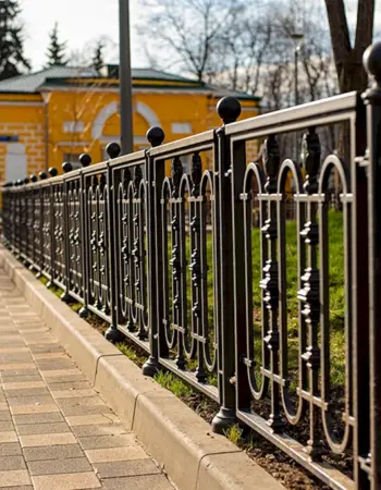 Ограда парка Победы Петербург